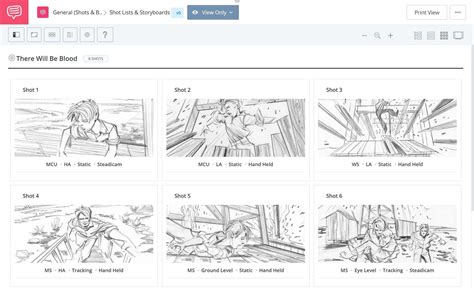 voorbeeld storyboard